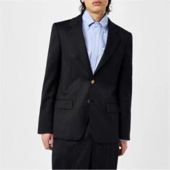 Palm Angels Pinstripe Suit Jacket -Urban Gent 62643218 l a2