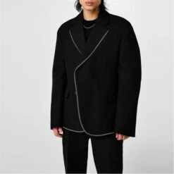Off-White Japwool Round Double Blazer -Urban Gent 62721603 l a4