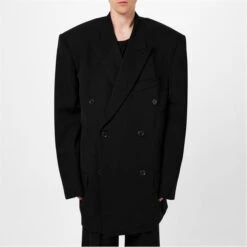 Balenciaga Oversized Double Breasted Blazer -Urban Gent 62863403 l a2