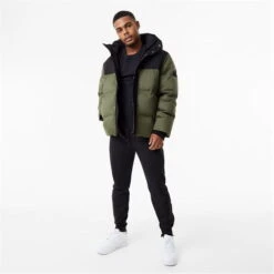 Everlast Hooded Puffer Jacket -Urban Gent 68940102 l a6